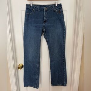 HARLEY-DAVIDSON Women's Regular 12 Mid-Rise Boot Cut Jeans 99114 Medium Wash